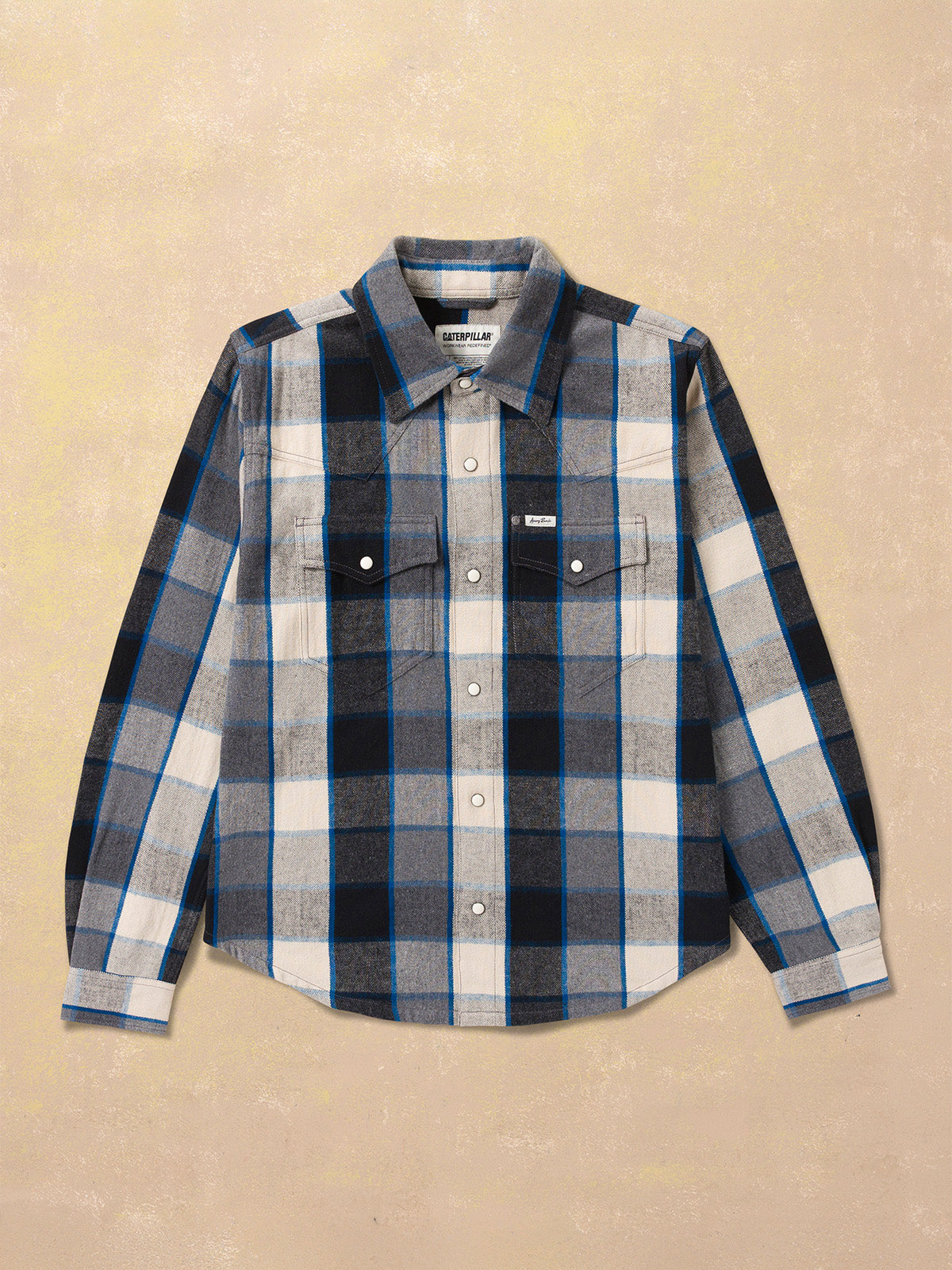 COTA COUTUREのFLANNEL Camisa Manga Corta Hombre Flannel – CAT | Tienda Oficial CAT Chile