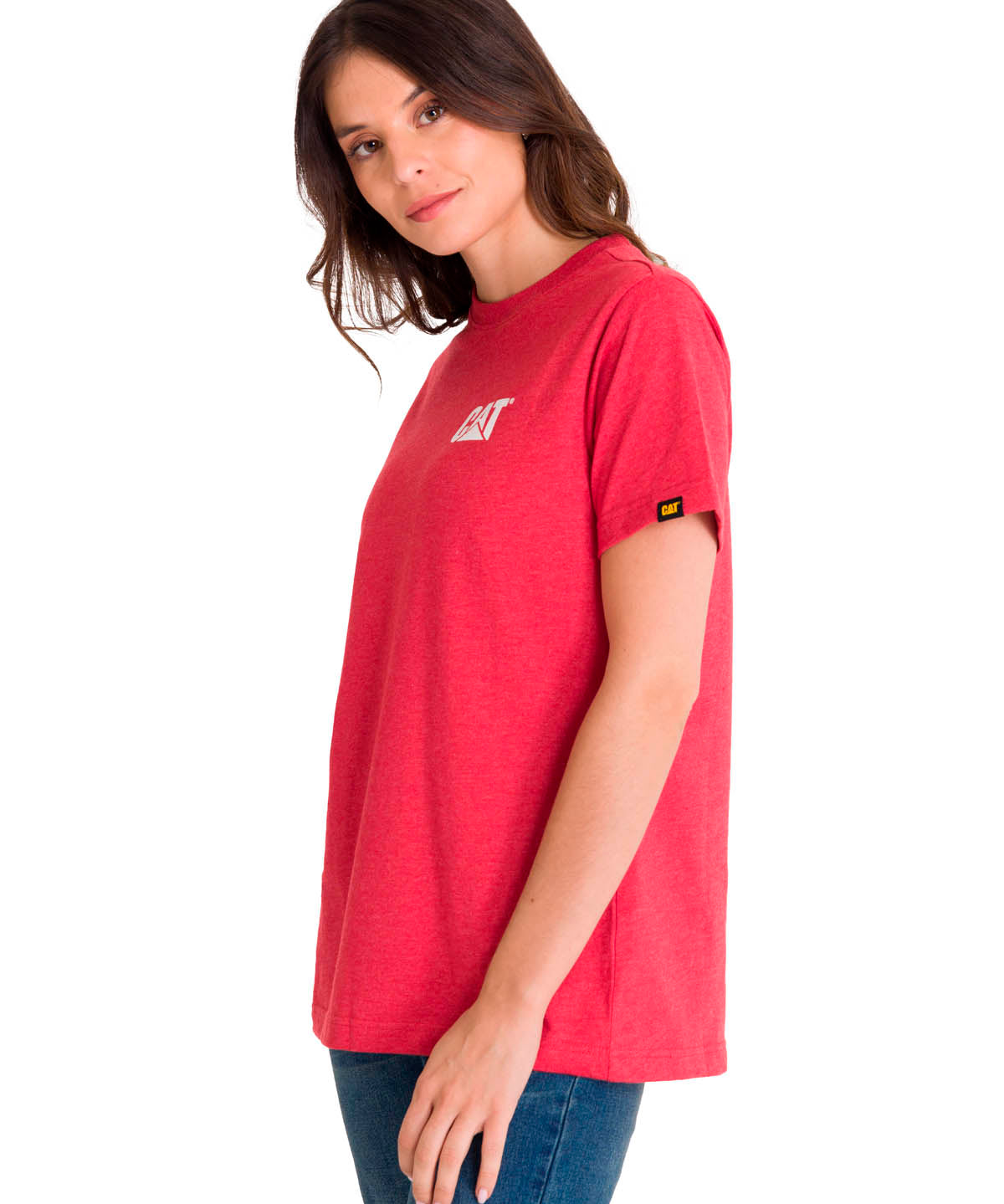 Polera Mujer Trademark Rojo Cat