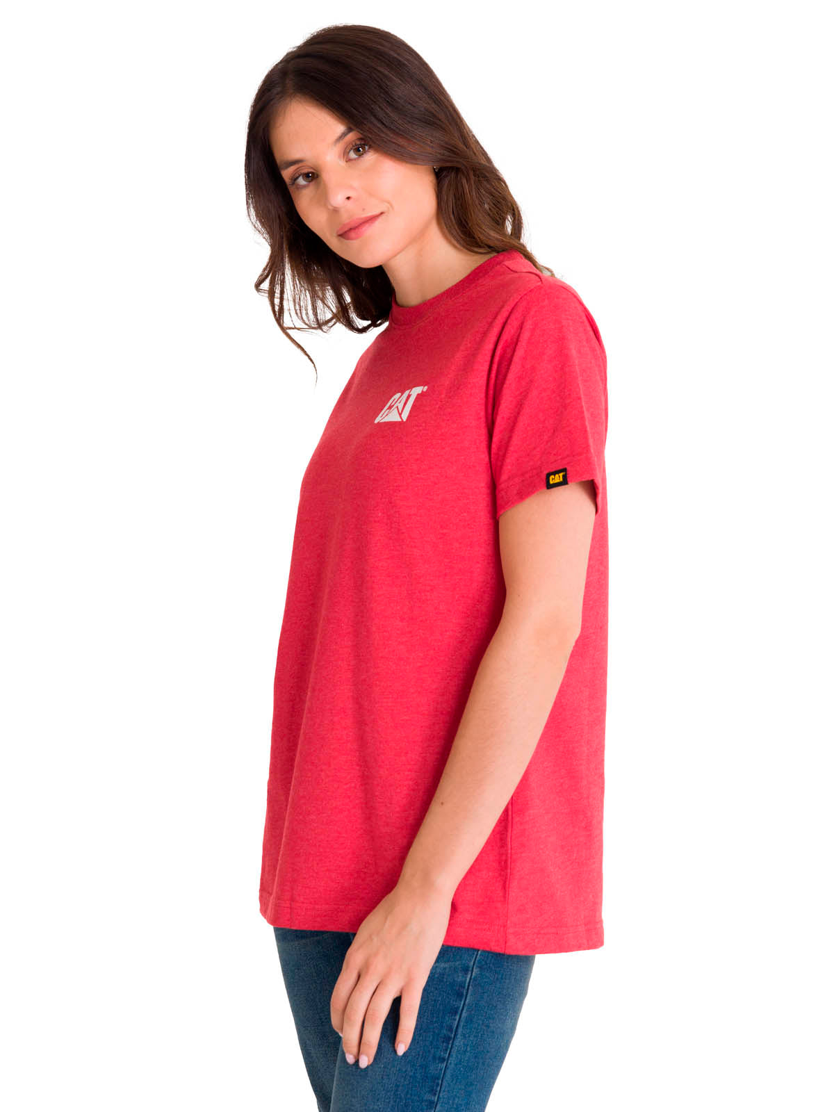 Polera Mujer Trademark Rojo Cat