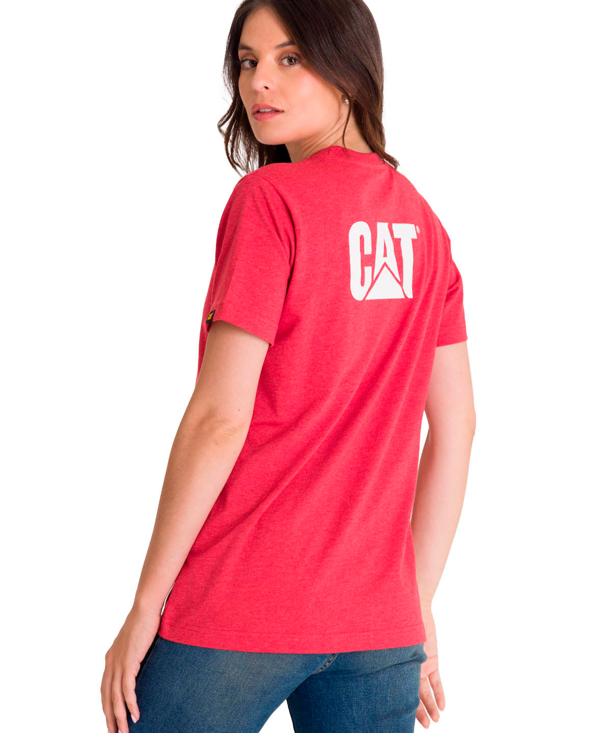 Polera Mujer Trademark Rojo Cat
