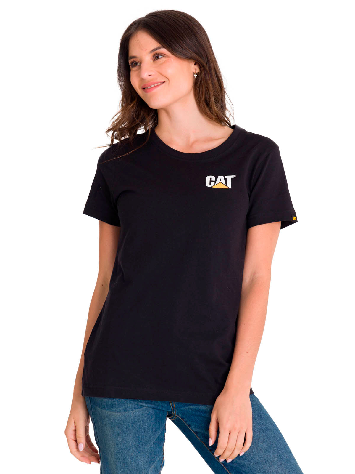 Polera Manga Corta Mujer Trademark Tee Cat