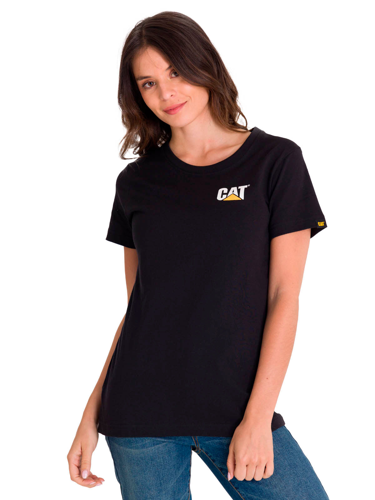 Polera Manga Corta Mujer Trademark Tee Cat