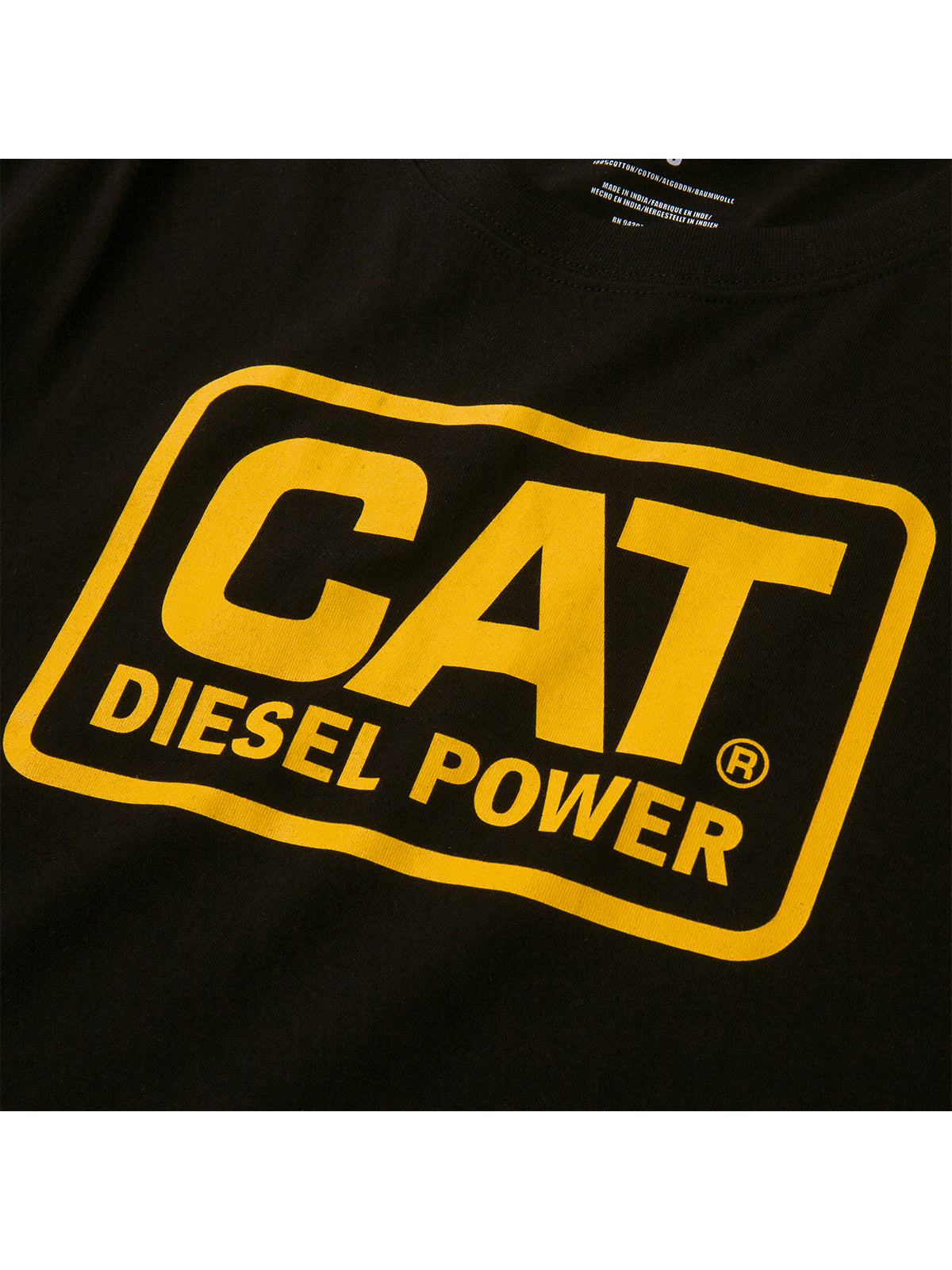 Polera Manga corta Casual Mujer WOMEN'S DIESEL POWER TEE Negro CAT