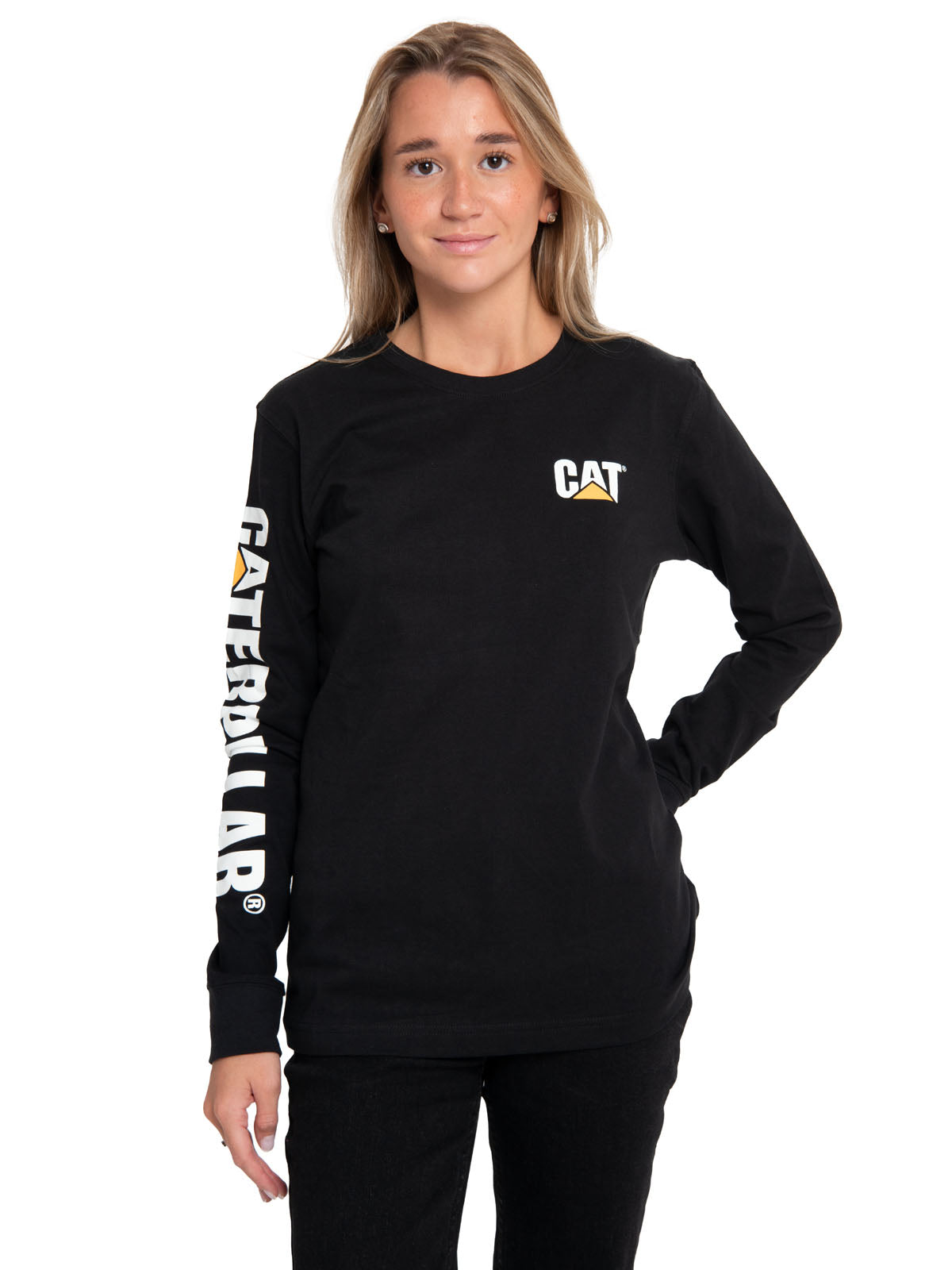 Polera Manga Larga Mujer Trademark Banner L/S Tee Cat