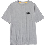 Polera Manga Corta Hombre Diseño Workwear Gris CAT
