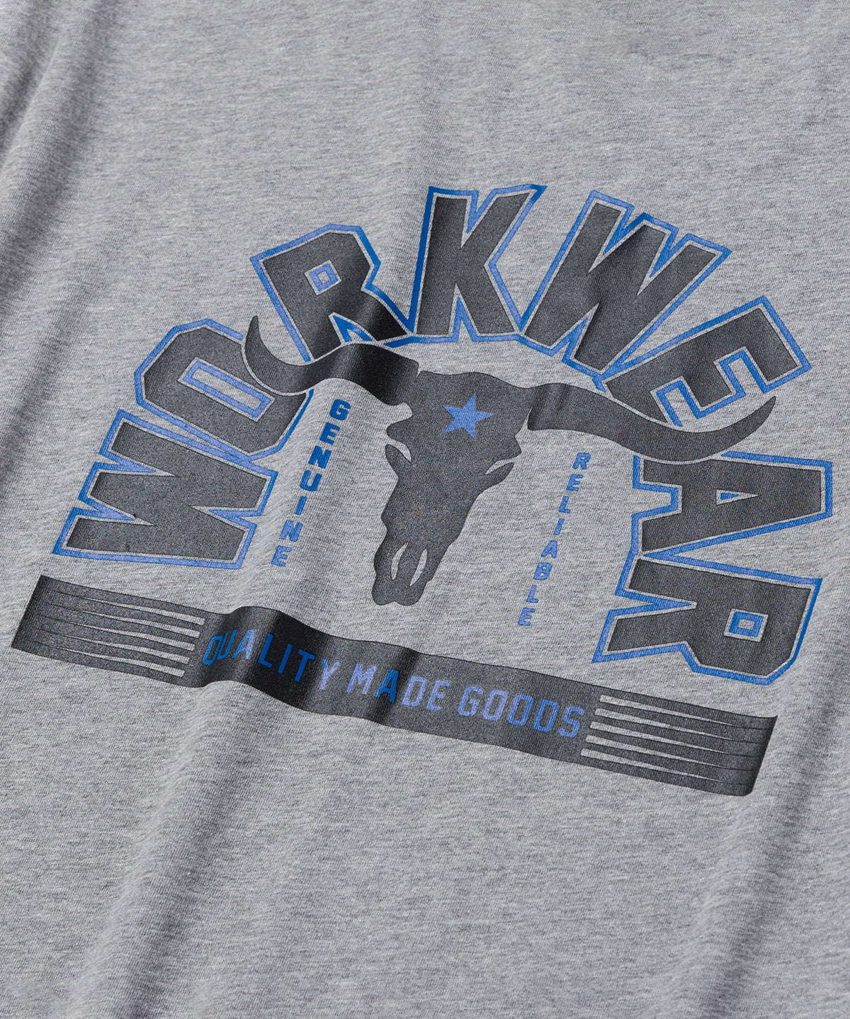Polera Manga Corta Hombre Diseño Workwear Gris CAT
