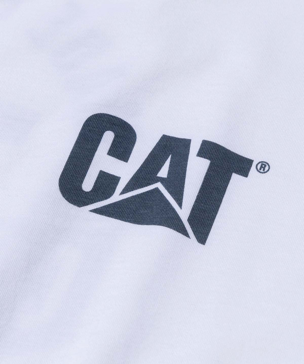 Polera Manga Corta Hombre Diseño MFW Blanco CAT