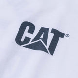 Polera Manga Corta Hombre Diseño MFW Blanco CAT