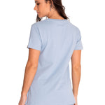 Polera Manga Corta Casual Mujer Women'S Graphic Tee Azul Cat