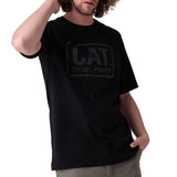 Polera Manga Corta Hombre Diesel Power Tee Negro