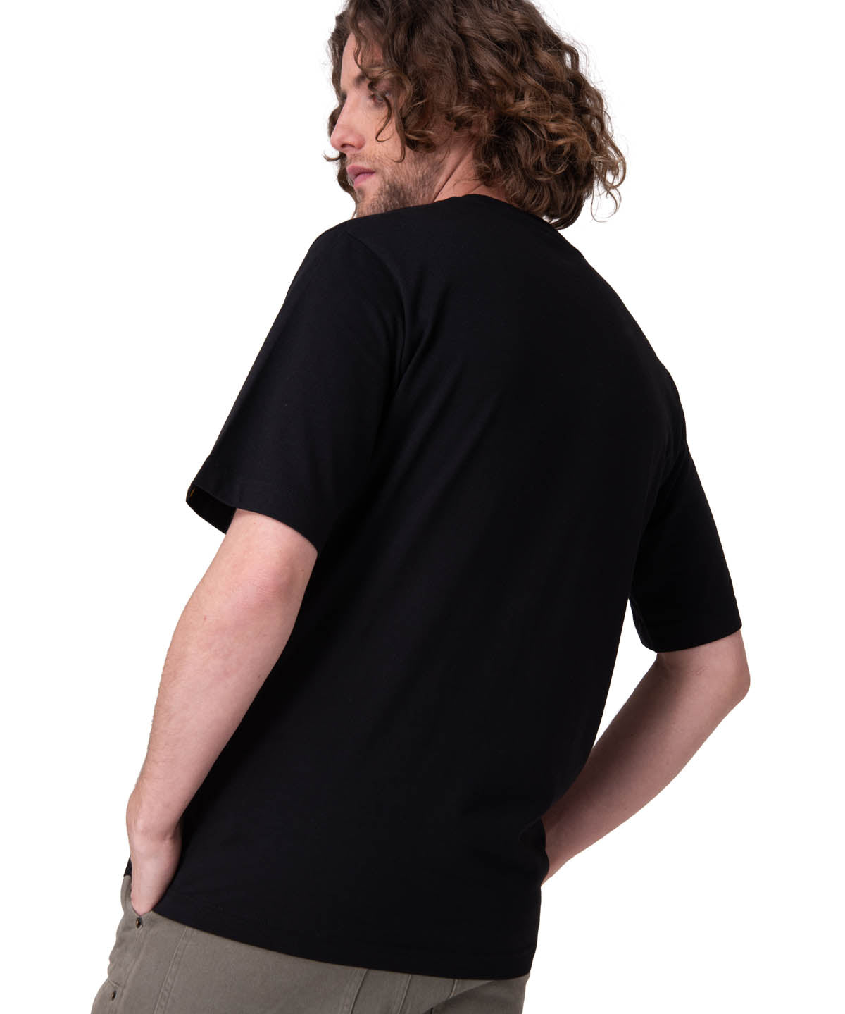 Polera Manga Corta Hombre Diesel Power Tee Negro