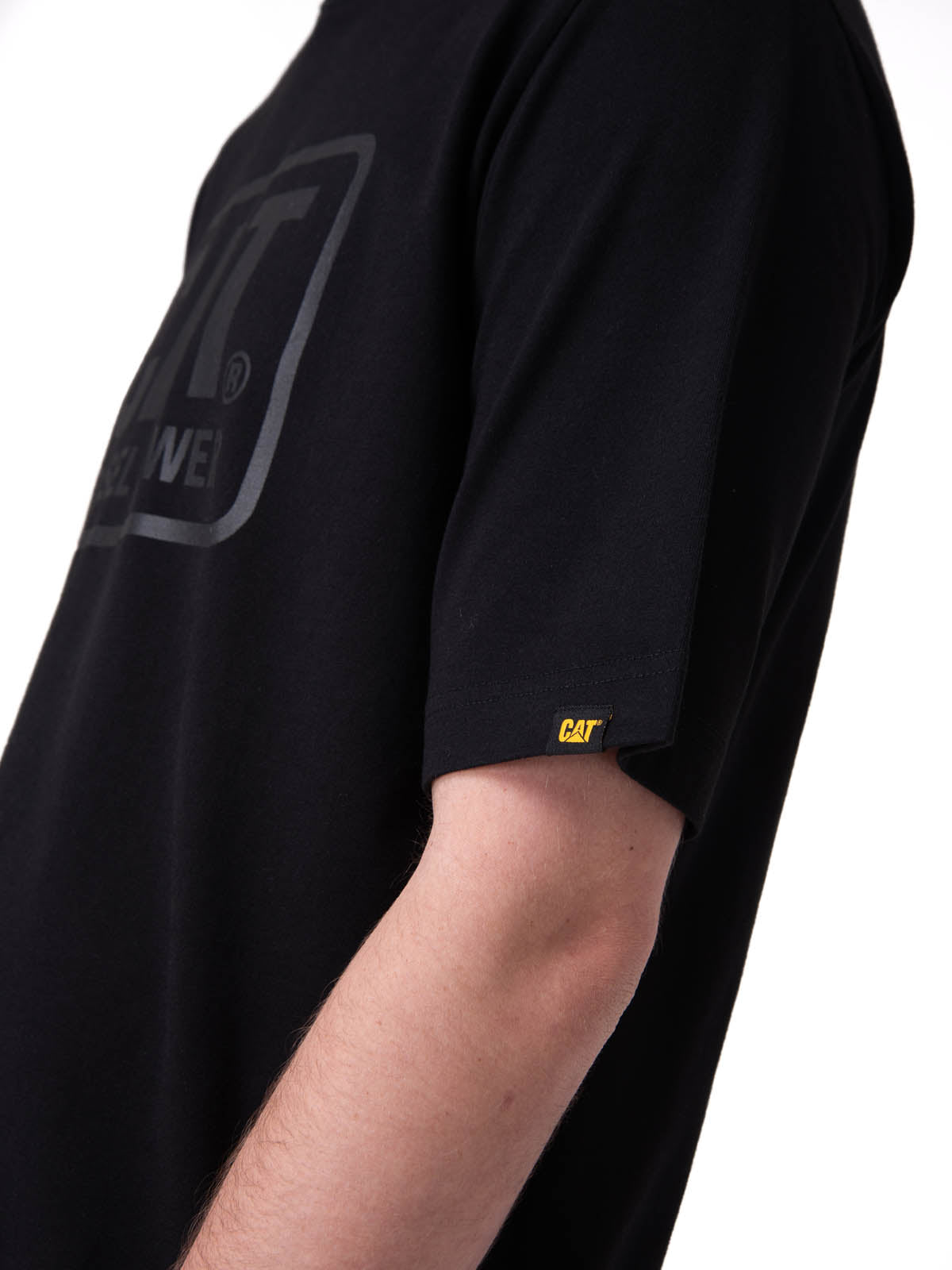Polera Manga Corta Hombre Diesel Power Tee Negro