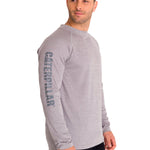 Polera Manga Larga Hombre LIGHTWEIGHT COOLING L/S CREW TEE Gris Cat