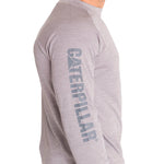 Polera Manga Larga Hombre LIGHTWEIGHT COOLING L/S CREW TEE Gris Cat