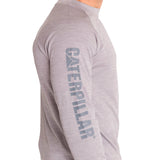 Polera Manga Larga Hombre LIGHTWEIGHT COOLING L/S CREW TEE Gris Cat