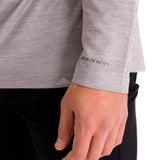 Polera Manga Larga Hombre LIGHTWEIGHT COOLING L/S CREW TEE Gris Cat