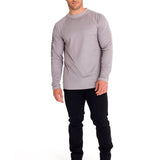 Polera Manga Larga Hombre LIGHTWEIGHT COOLING L/S CREW TEE Gris Cat