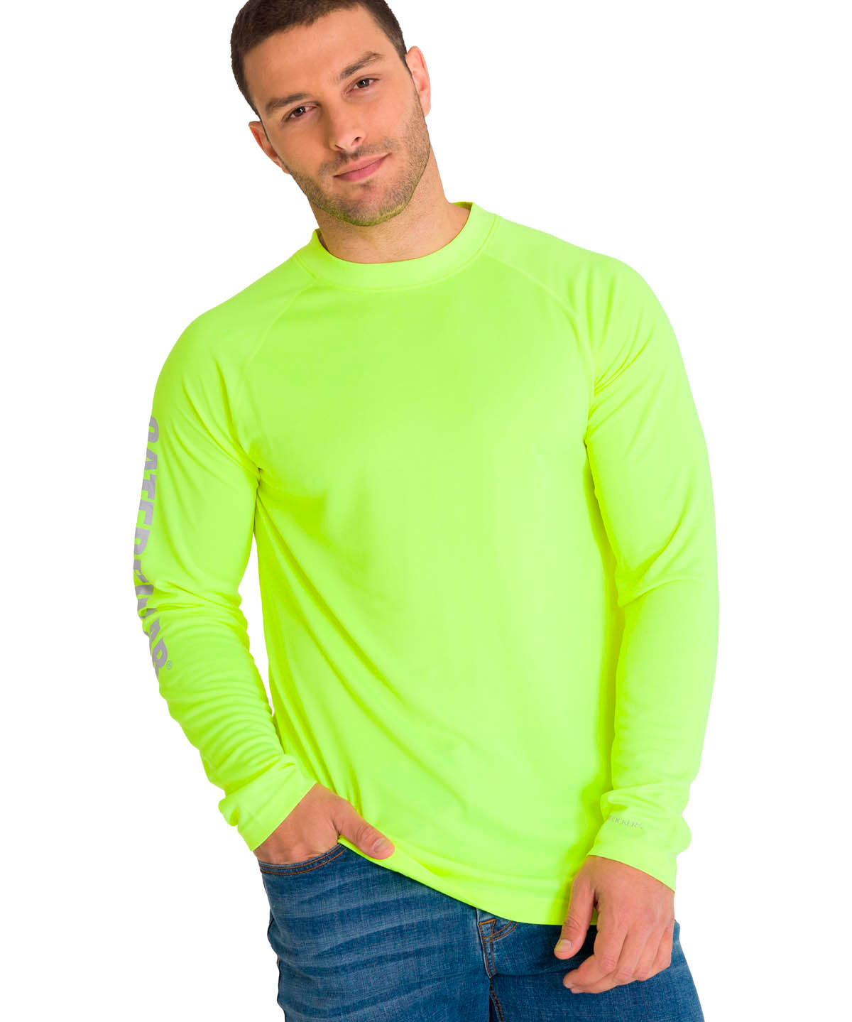 Polera Manga Larga Hombre LIGHTWEIGHT COOLING L/S CREW TEE Lima Cat