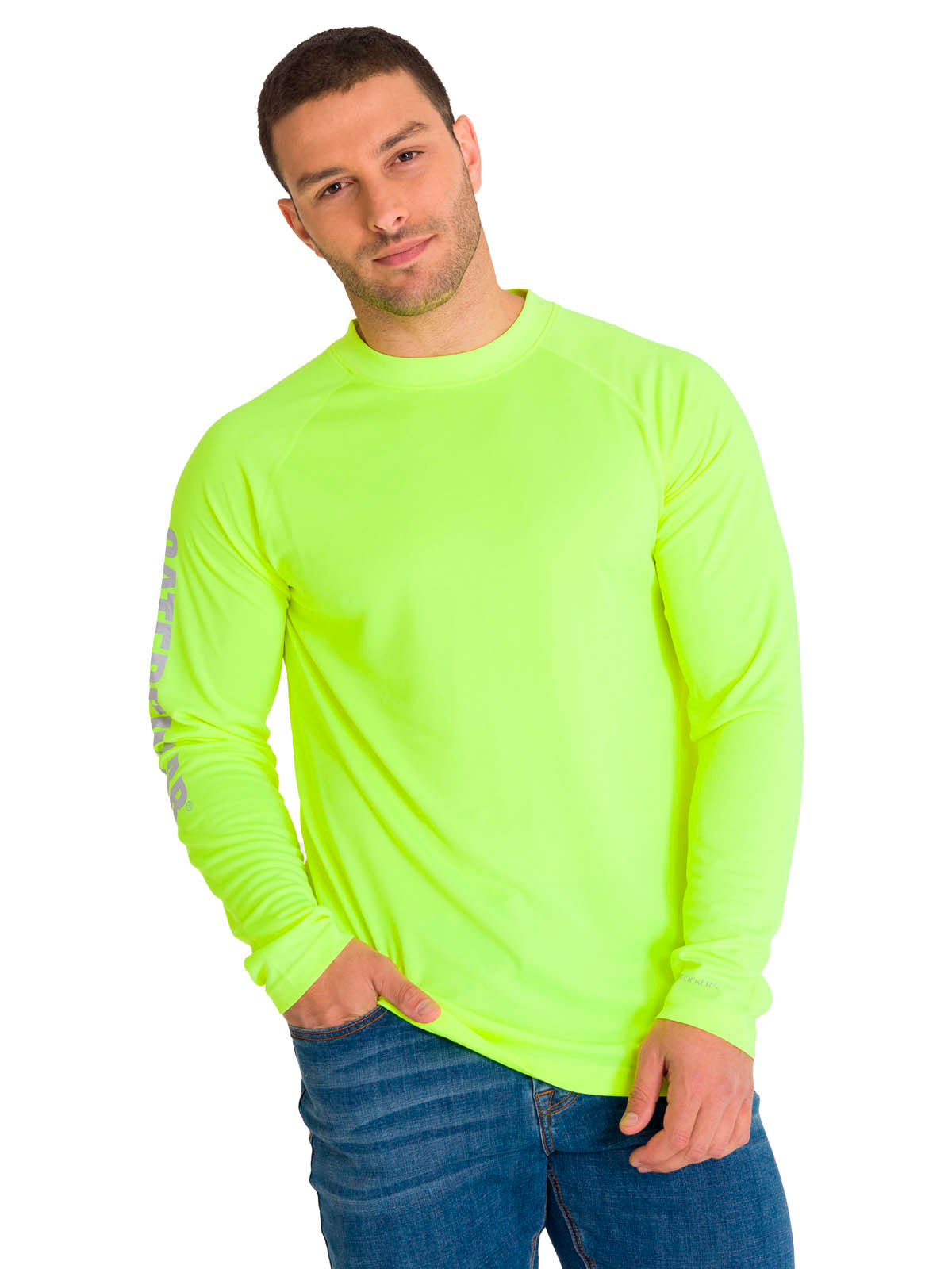 Polera Manga Larga Hombre LIGHTWEIGHT COOLING L/S CREW TEE Lima Cat