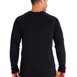 Polera Manga Larga Hombre LIGHTWEIGHT COOLING L/S CREW TEE Negra Cat
