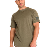 Polera Manga Corta Hombre LIGHTWEIGHT COOLING S/S CREW TEE Oliva Cat