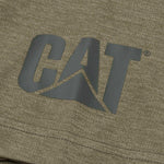 Polera Manga Corta Hombre LIGHTWEIGHT COOLING S/S CREW TEE Oliva Cat