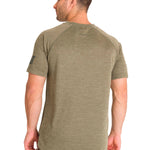 Polera Manga Corta Hombre LIGHTWEIGHT COOLING S/S CREW TEE Oliva Cat