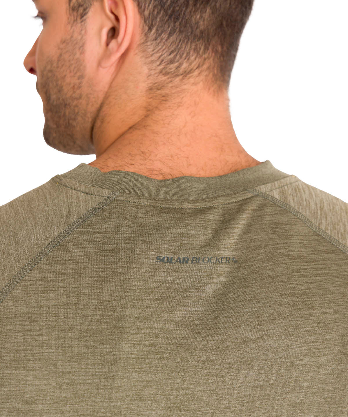 Polera Manga Corta Hombre LIGHTWEIGHT COOLING S/S CREW TEE Oliva Cat