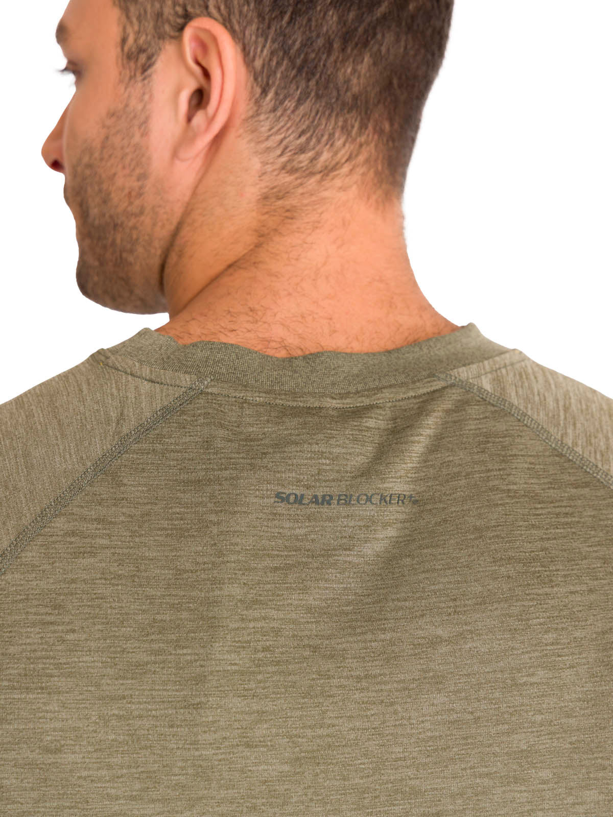 Polera Manga Corta Hombre LIGHTWEIGHT COOLING S/S CREW TEE Oliva Cat