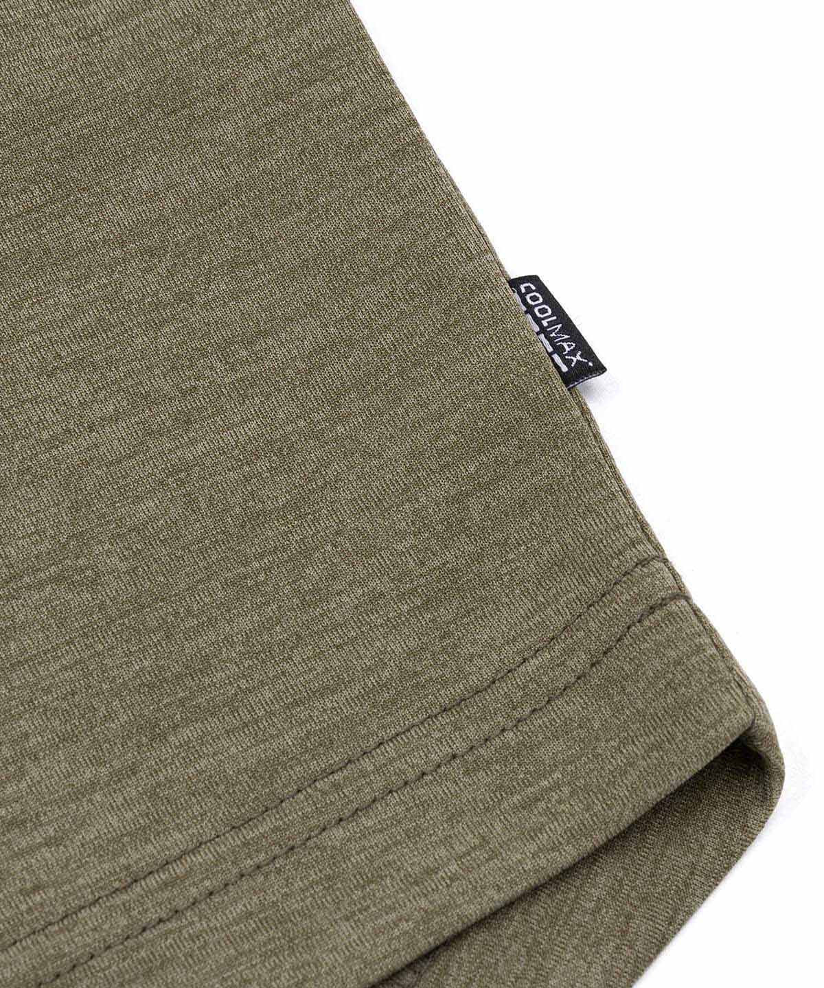 Polera Manga Corta Hombre LIGHTWEIGHT COOLING S/S CREW TEE Oliva Cat