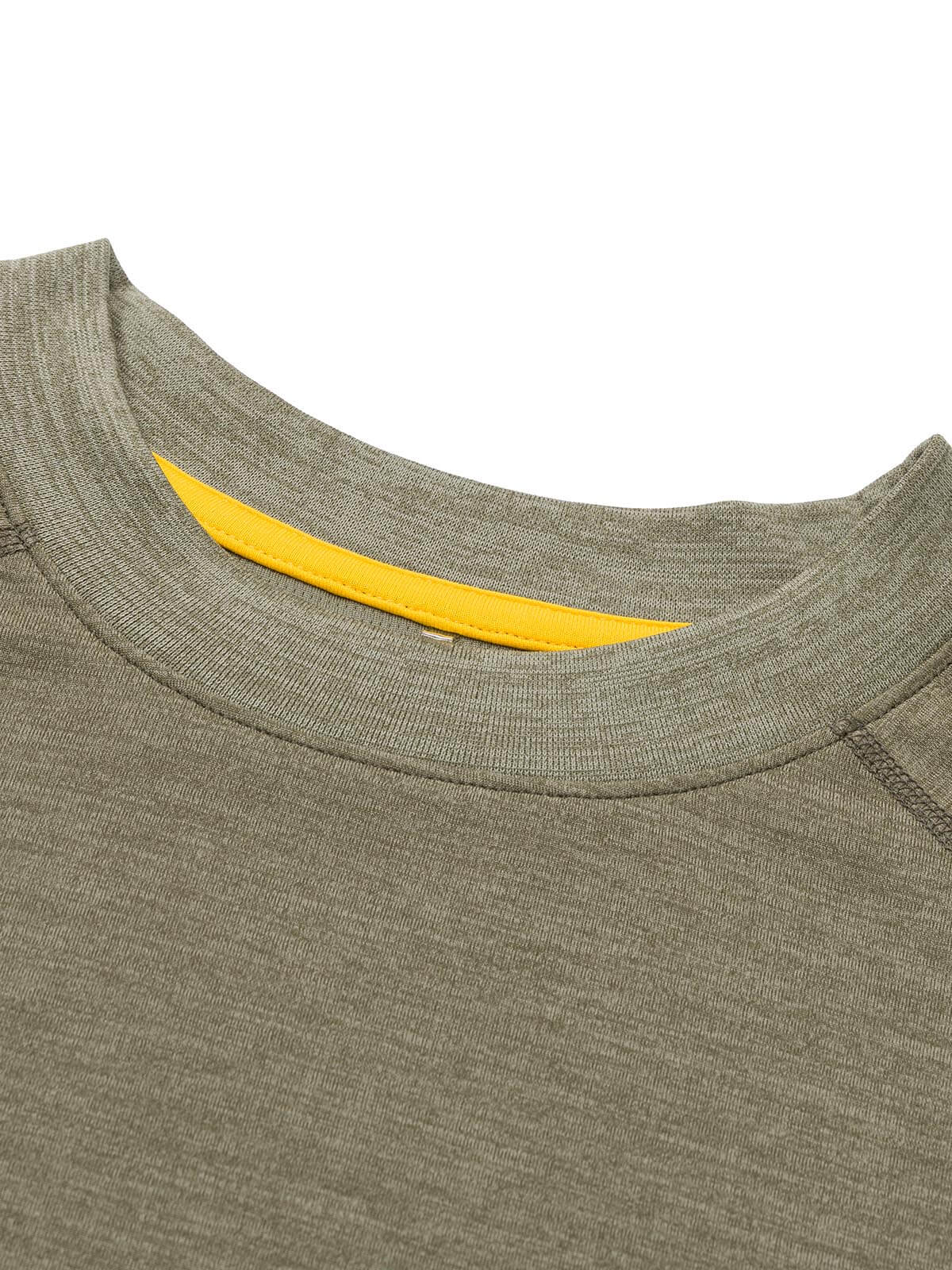 Polera Manga Corta Hombre LIGHTWEIGHT COOLING S/S CREW TEE Oliva Cat