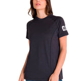 Polera Manga Corta Mujer LIGHTWEIGHT COOLING S/S CREW TEE Negra Cat