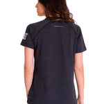 Polera Manga Corta Mujer LIGHTWEIGHT COOLING S/S CREW TEE Negra Cat