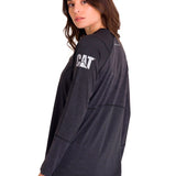 Polera Manga Larga Mujer WOMEN'S LIGHTWEIGHT COOLING L/S CREW Negra Cat