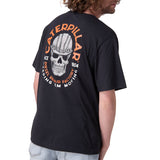 Polera Manga Corta Hombre Tough Cut Graphic Negro