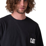 Polera Manga Corta Hombre Tough Cut Graphic Negro