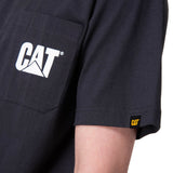 Polera Manga Corta Hombre Tough Cut Graphic Negro