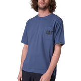 Polera Manga Corta Hombre Tough Cut Graphic Azul