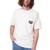 Polera Manga Corta Hombre Tough Cut Graphic Blanco