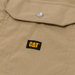 Camisa Manga Larga Hombre Lightweight Western Beige CAT