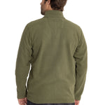Polar Casual Hombre Microfleece Full Zip Verde Cat