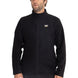Polar Casual Hombre Microfleece Full Zip Negro Cat