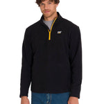 Polar Casual Hombre MICROFLEECE QUARTER ZIP NEGRO CAT