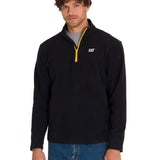 Polar Casual Hombre MICROFLEECE QUARTER ZIP NEGRO CAT
