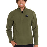 Polar Casual Hombre MICROFLEECE QUARTER ZIP VERDE CAT