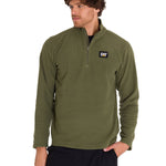 Polar Casual Hombre MICROFLEECE QUARTER ZIP VERDE CAT