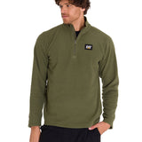 Polar Casual Hombre MICROFLEECE QUARTER ZIP VERDE CAT