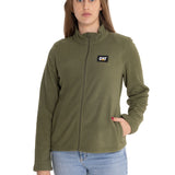 Polar Casual Mujer Women'S Microfleece Full Zip Verde Cat
