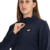 Polar Casual Mujer Women'S Microfleece Full Zip Azul Cat
