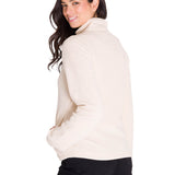 Polar Manga Larga Mujer Microfleece Full Zip Beige Cat